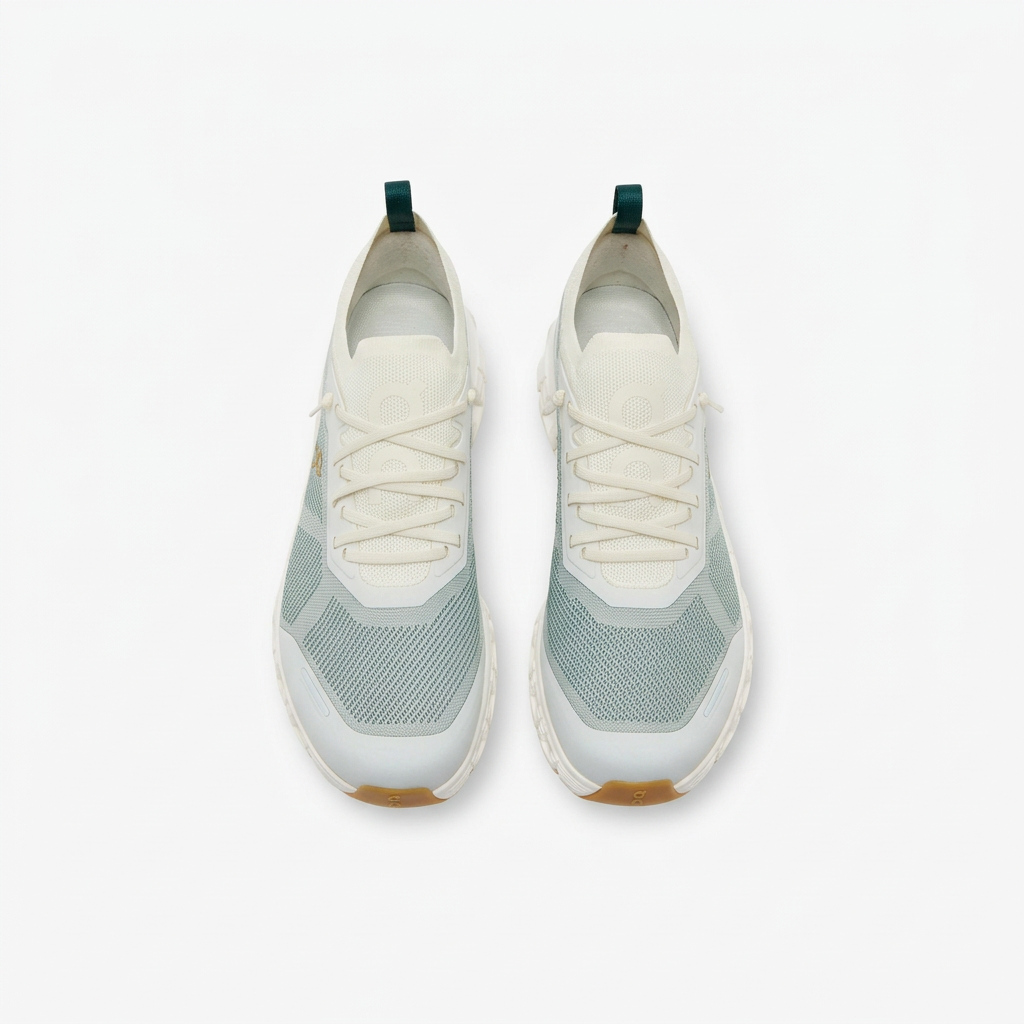 On Cloud 6 Sneakers – Ivory & Mint
