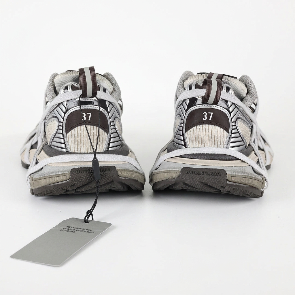 Balenciaga 3XL rear view on white background