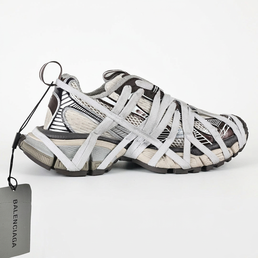 Balenciaga 3XL side view on white background