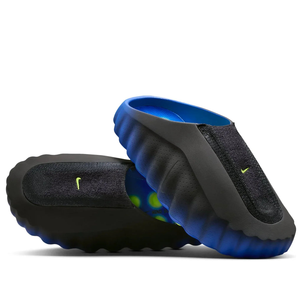 Nike Sculpted Slip-On Mules – Black / Blue / Lime